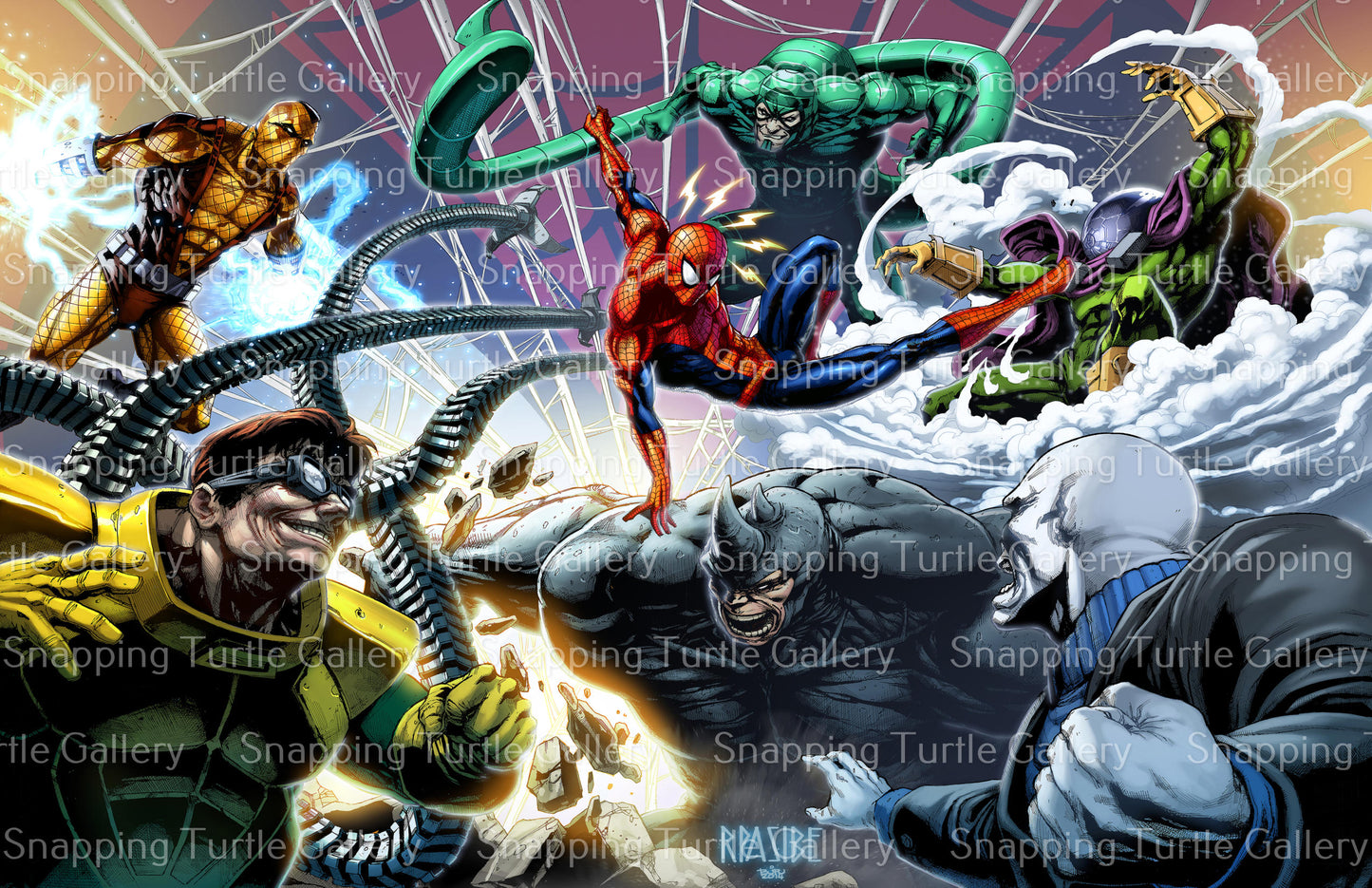 Spider-Man attack of the Sinister Six - Snapping Turtle Gallery