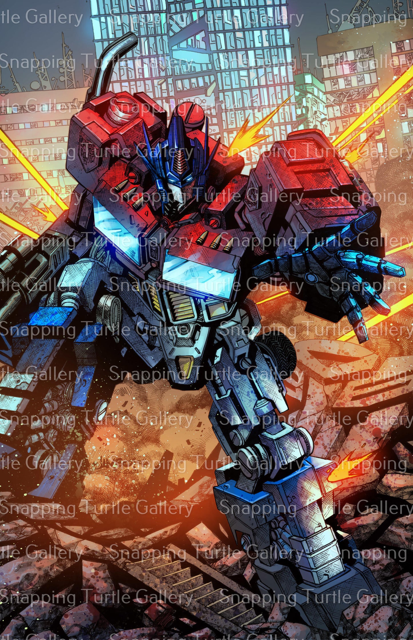 Transformers Optimus Prime - Snapping Turtle Gallery