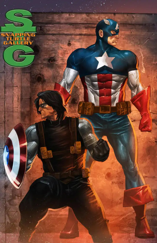 Winter Soldier and Captain America - Snapping Turtle Gallery
