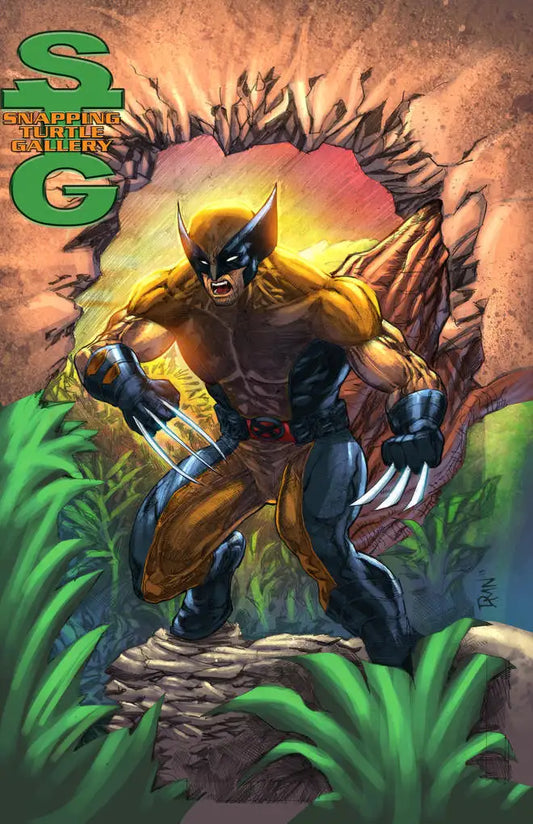 Sunburst Wolverine - X-Men - Snapping Turtle Gallery