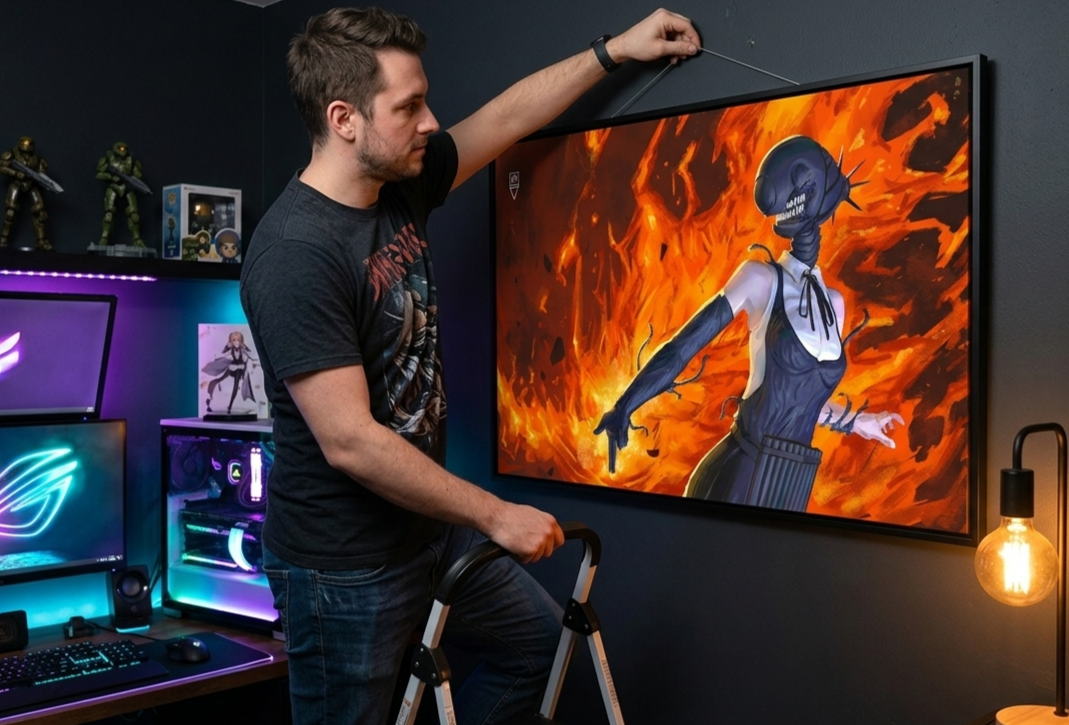 How to Build the Ultimate Gaming Room with Wall Art