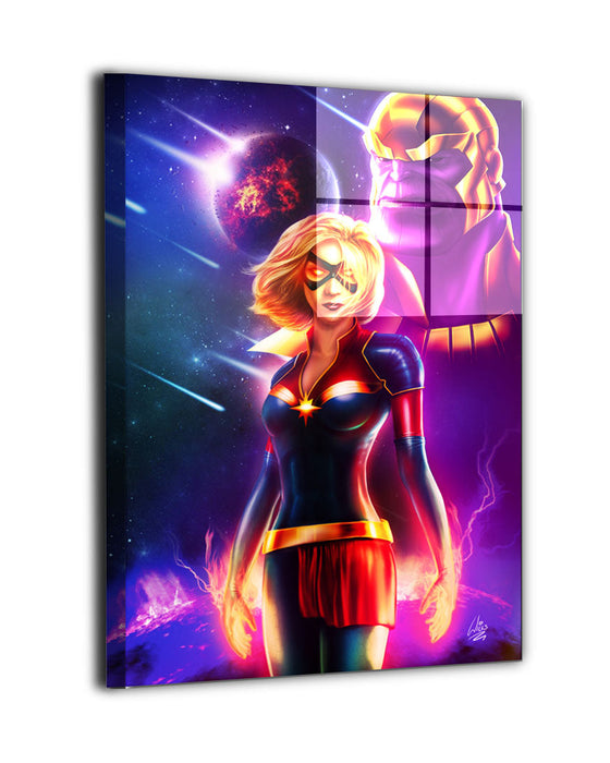Captain Marvel Canvas wall art collection