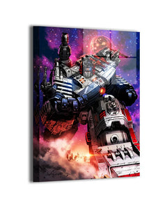 Transformers wall art featuring Optimus Prime, Bumblebee, Megatron, and the Autobots vs Decepticons in posters, canvas, metal, and acrylic prints