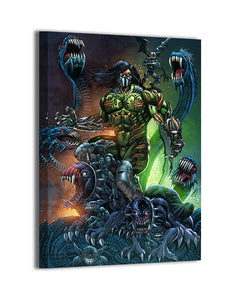 Official Sherwin Saynes (Silver Phoenix) Art Collection - Cinematic Pop Culture Fan Art in Ultra-HD Acrylic, HD Metal, and Gloss Gallery Canvas - STG Collection
