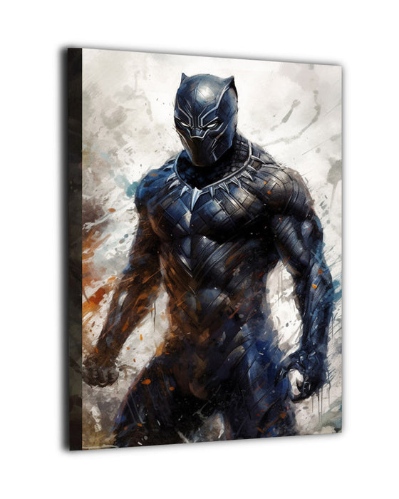 Black Panther Metal wall art collection