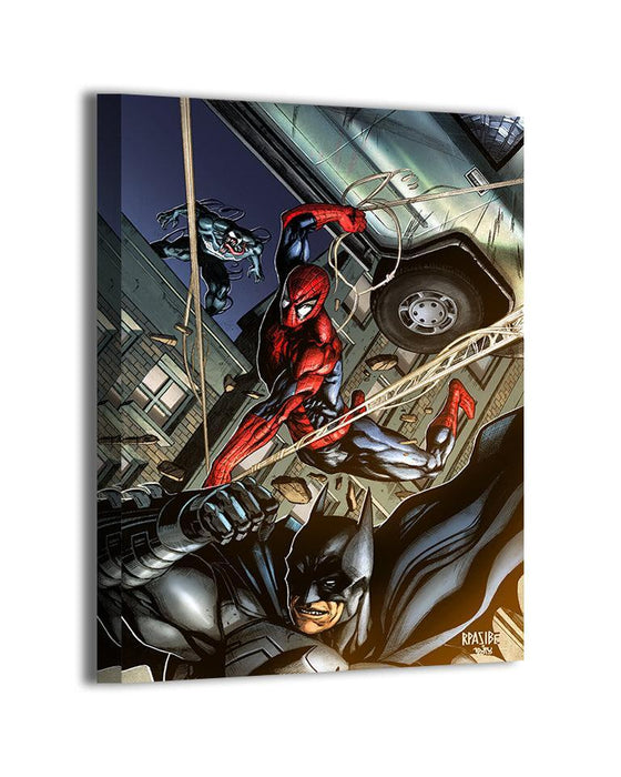 Spider-Man vs Villains Canvas wall art collection