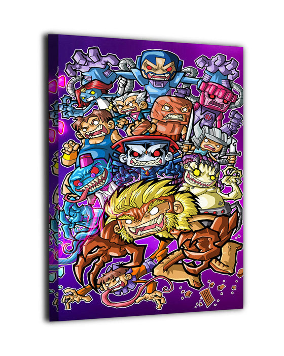 Juggernaut Canvas wall art collection