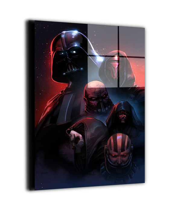Star Wars Canvas Prints featuring Darth Vader, Darth Maul, Darth Revan and Sith villains