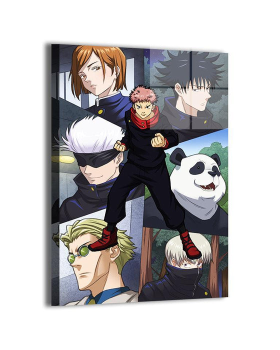 Jujutsu Kaisen Gojo Itadori Wall Art | HD Acrylic, Metal & Canvas, Shop Jujutsu Kaisen Gojo & Itadori wall art by Ryan Pasibe & Sam DelaTorre. Ultra-HD Acrylic, Metal & Gallery Canvas. Fast shipping. Ready to hang. Order Now!, [-Snapping Turtle Gallery