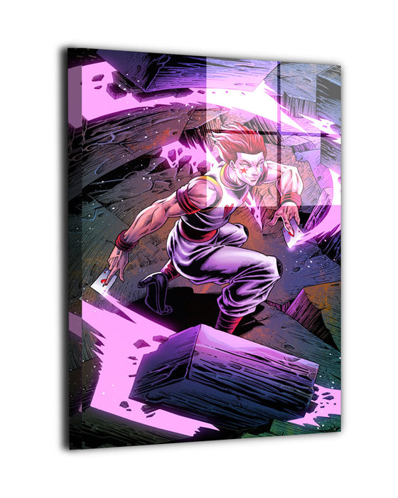 Hisoka canvas prints from Hunter x Hunter by Vhon Remot and Bryan Arfel Magnaye
