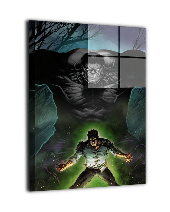 Marvel Acrylic Prints collection featuring Hulk artwork