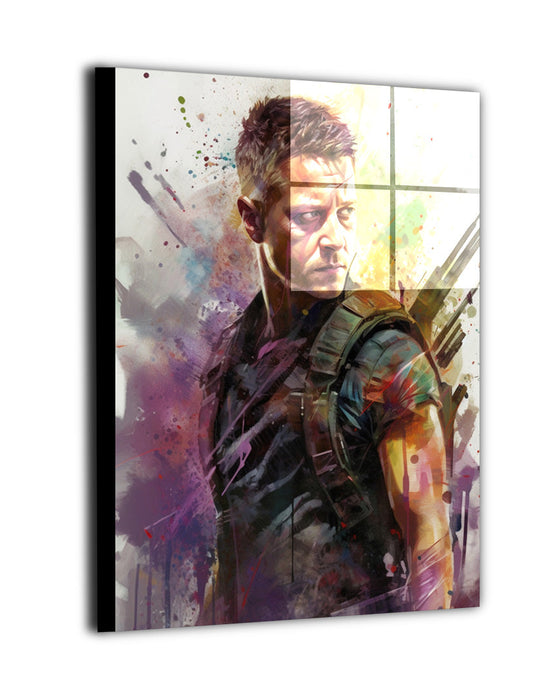 Hawkeye canvas prints featuring Clint Barton with his bow and quiver