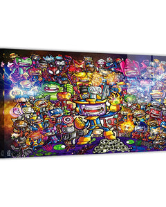 Superhero Wall Art - snapping turtle gallery
