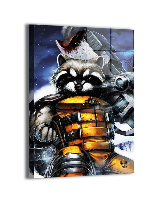 Rocket Raccoon Canvas wall art collection