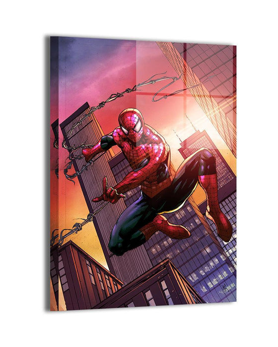 Spider-Man Wall Art | Marvel Fan Art | Snapping Turtle Gallery, Premium Spider-Man fan art wall art in canvas, acrylic, and metal. Vivid color, sharp detail; canvas and metal arrive ready to hang., [-Snapping Turtle Gallery