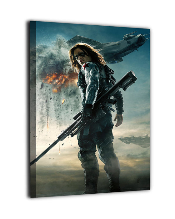 Winter Soldier Canvas wall art collection