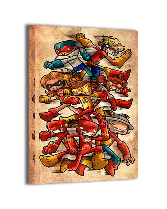 Kid Flash Canvas wall art collection