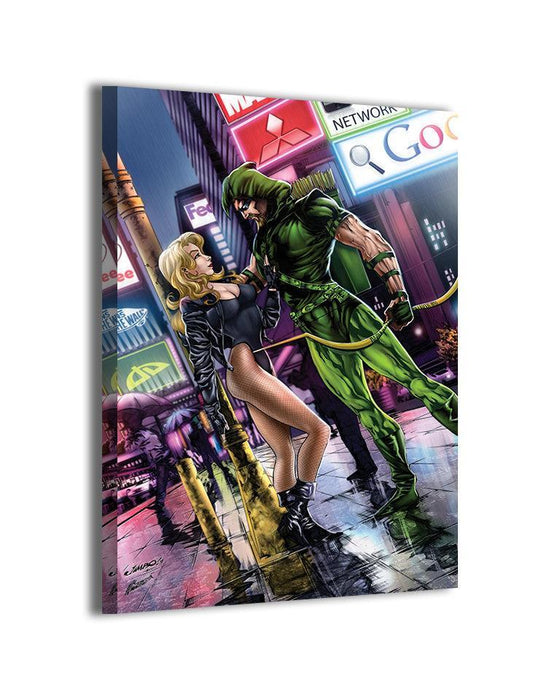 Black Canary Canvas wall art collection