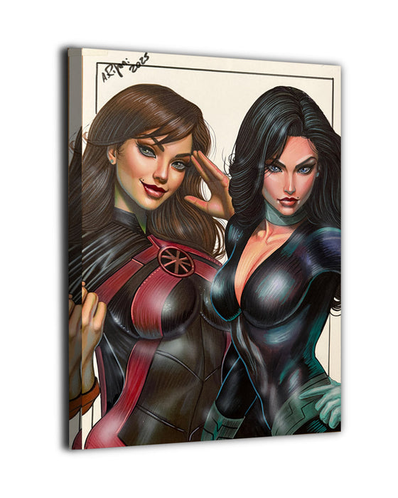 Miss Martian Canvas wall art collection