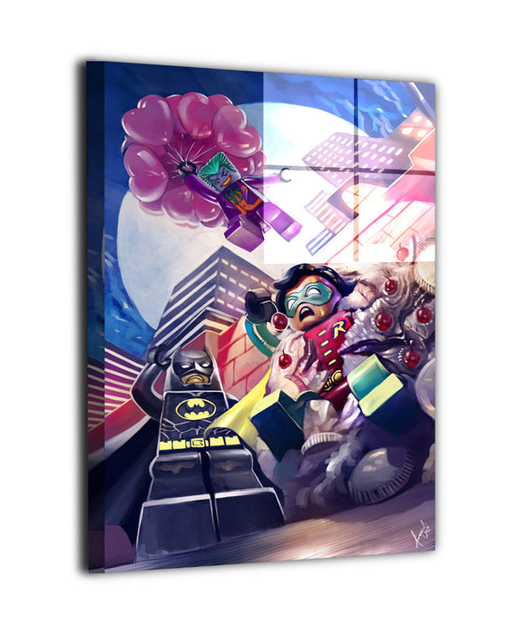 Bat-Family Acrylic wall art collection