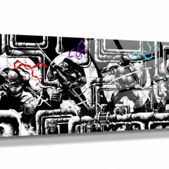 Teenage Mutant Ninja Turtles wall art collection at Snapping Turtle Gallery.