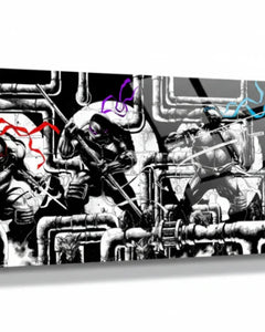 Teenage Mutant Ninja Turtles wall art collection at Snapping Turtle Gallery.