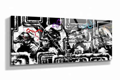 Teenage Mutant Ninja Turtles wall art collection at Snapping Turtle Gallery.