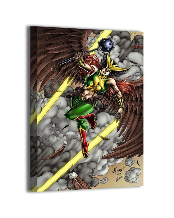Hawkgirl Canvas wall art collection