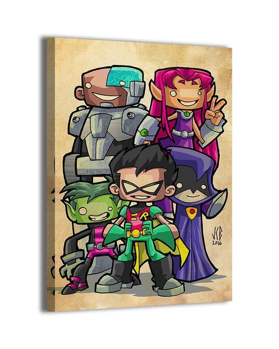 Beast Boy Canvas wall art collection