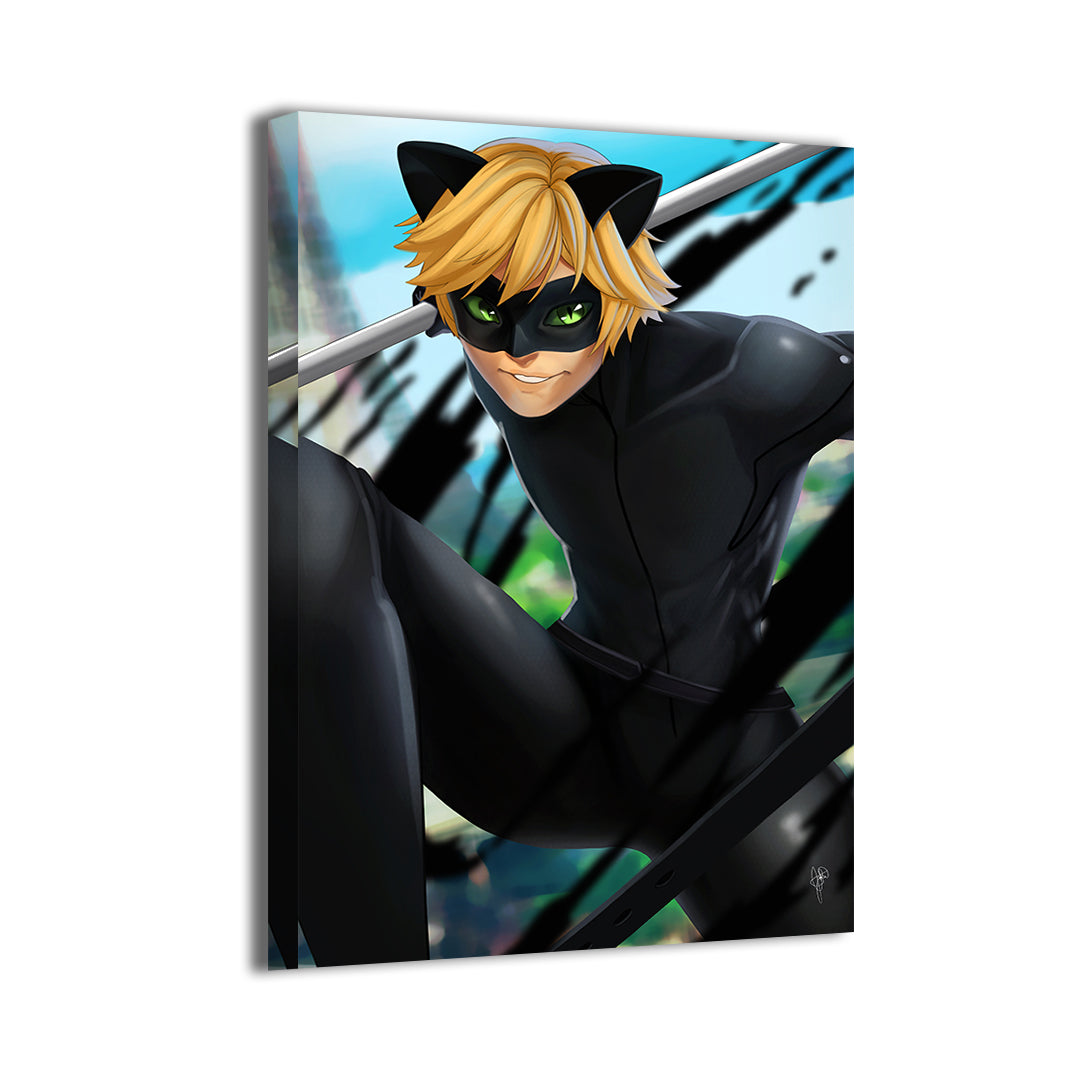 Cat Noir Wall Art