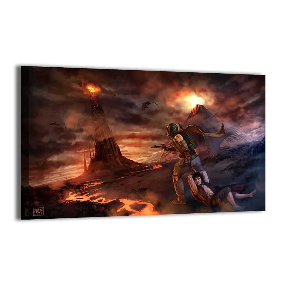 Fires of the Hunt Wall Art