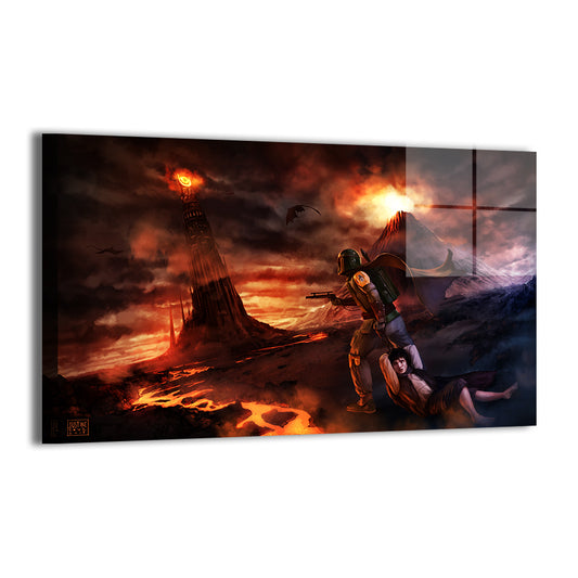 Fires of the Hunt Wall Art