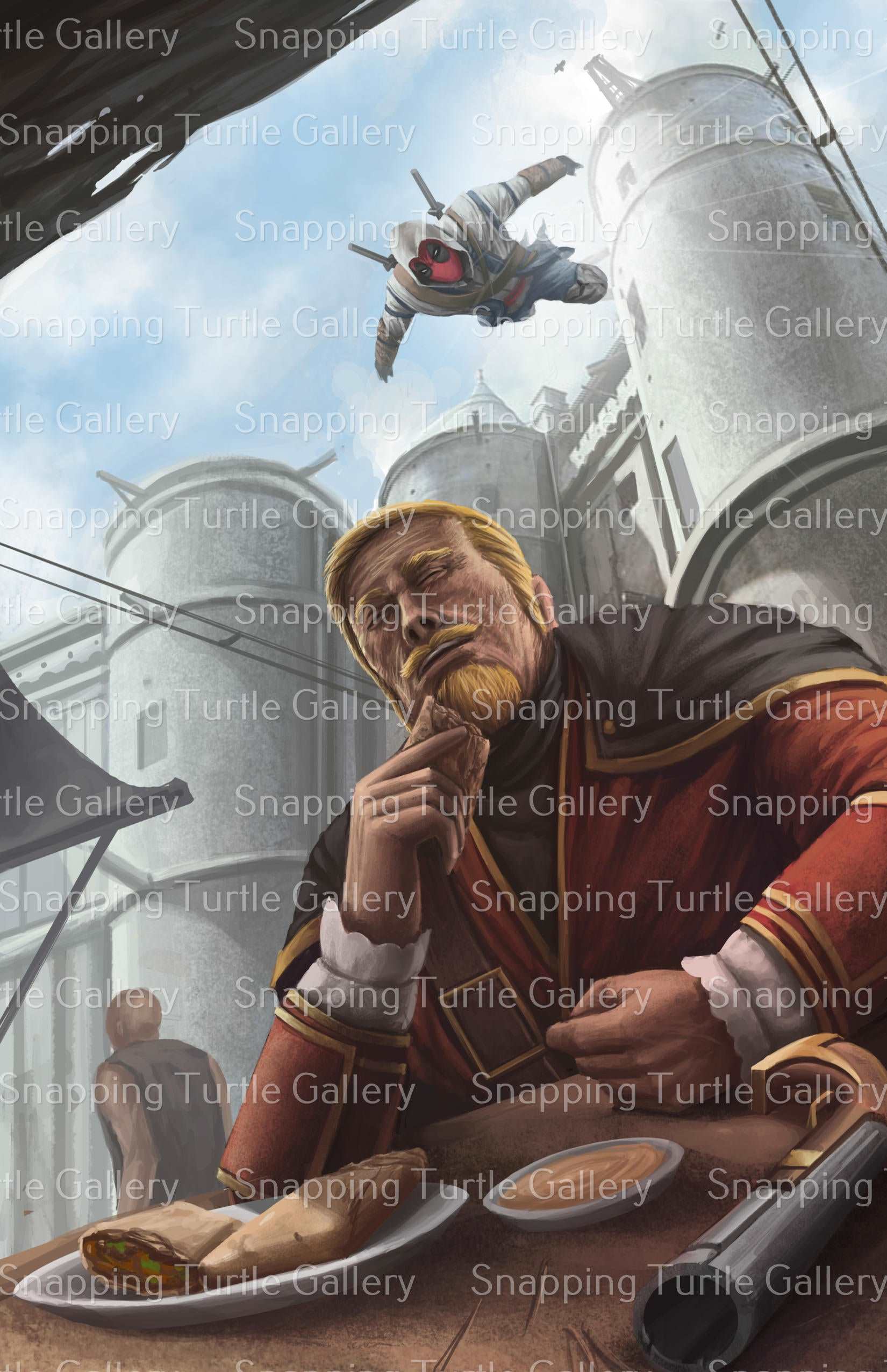 Assassins creed and  Deadpool Snapping Turtle Gallery