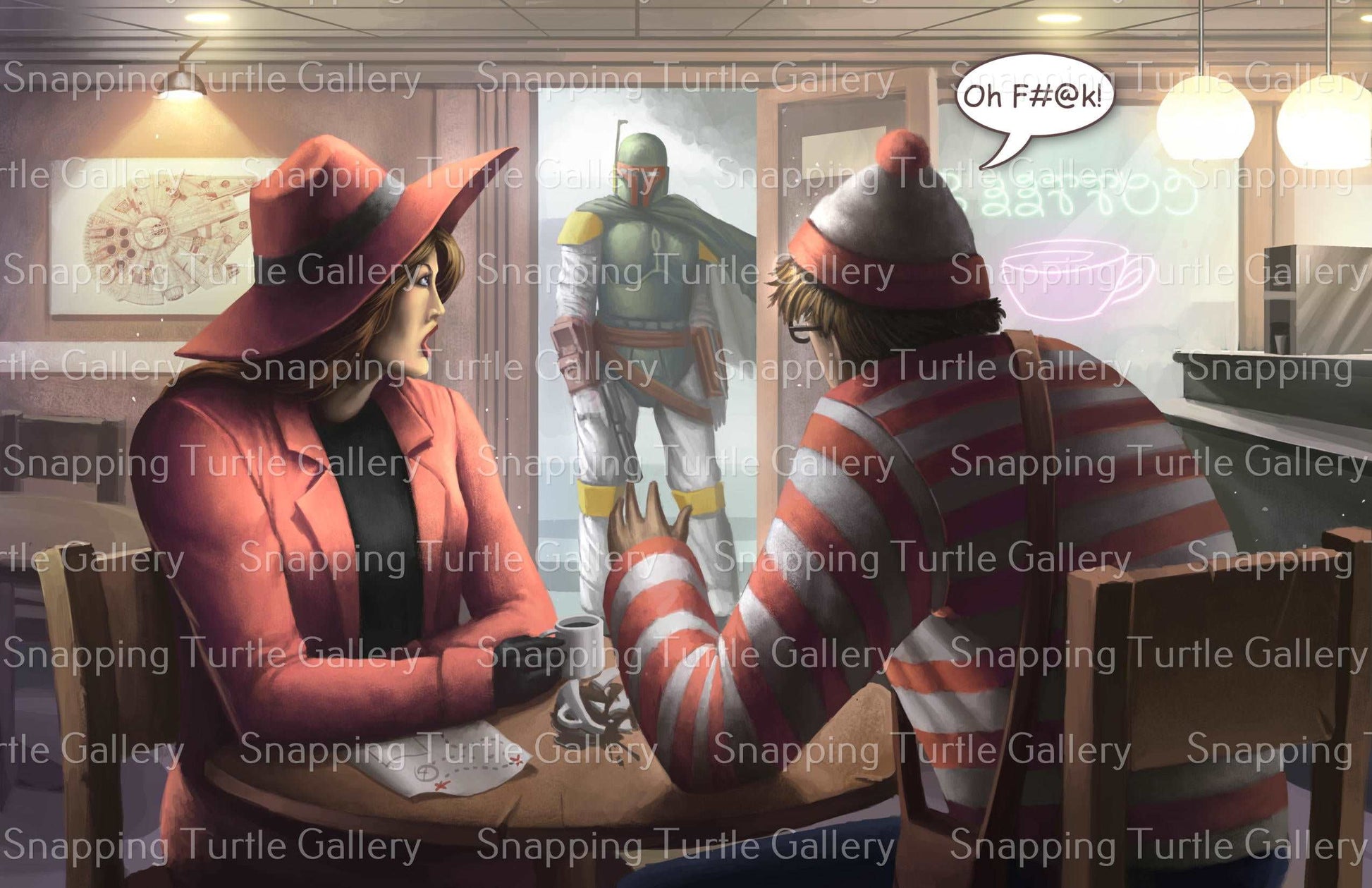 Boba finds Waldo and Carmon San diago  MORIT Snapping Turtle Gallery