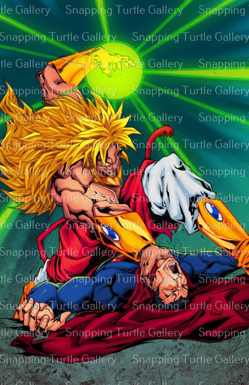 Dragon ball Broly-vs-Superman Luis Austin Splash Snapping Turtle Gallery