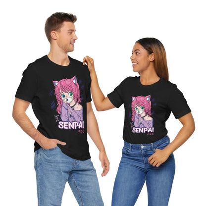 Senpai Cat Girl Shirt