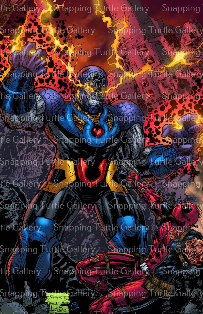 Darkseid vs Deadpool Ray Racho Savy Lim Omi Snapping Turtle Gallery