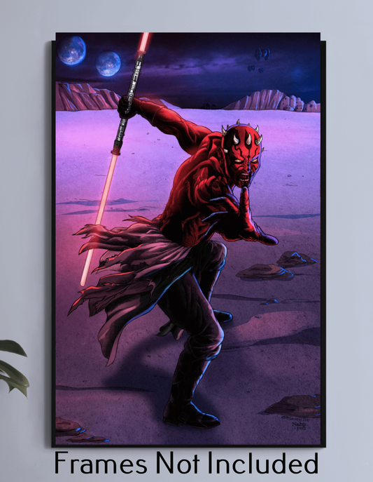 Darth Maul Wall Art