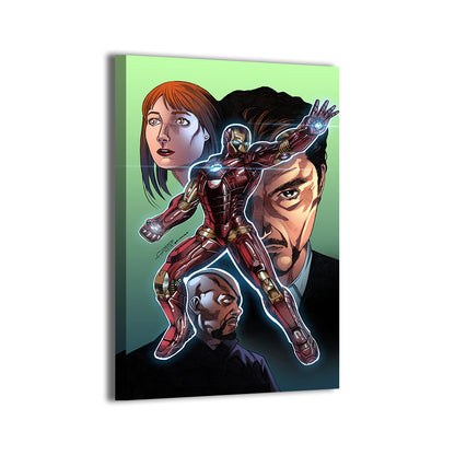 Iron Legacy Trio Wall Art