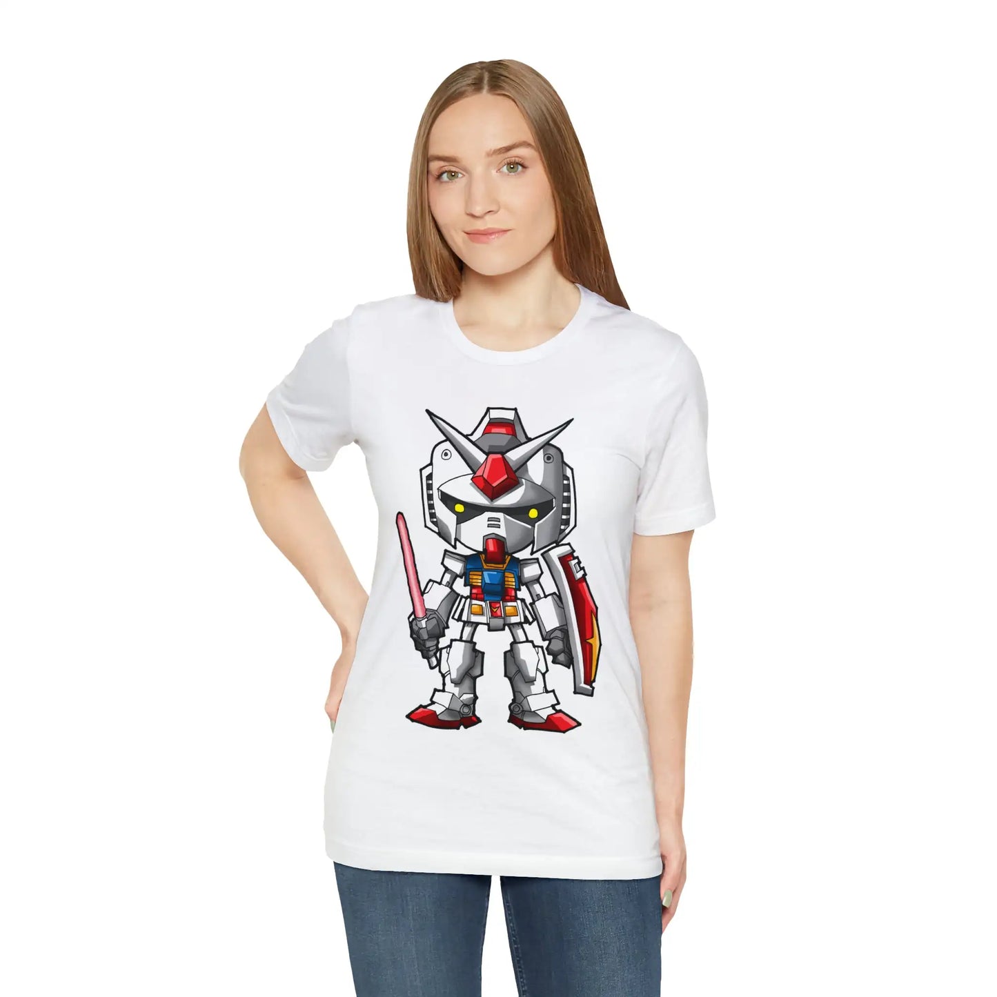 Mobile Suit Gundam T-Shirt Cartoon First Gundam Gift Tee Unisex For Men and Women