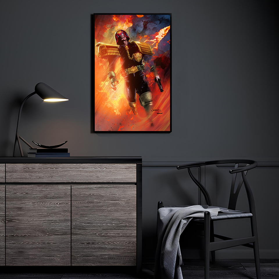 I Am the Law Wall Art