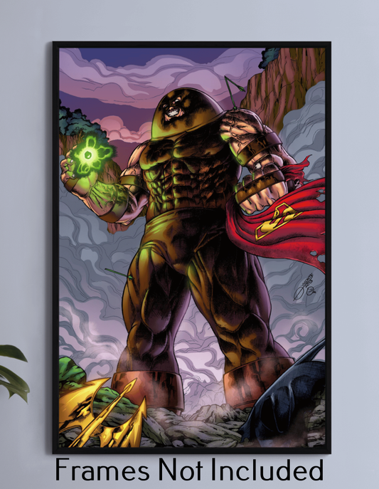 Juggernaut Vs Justice Wall Art