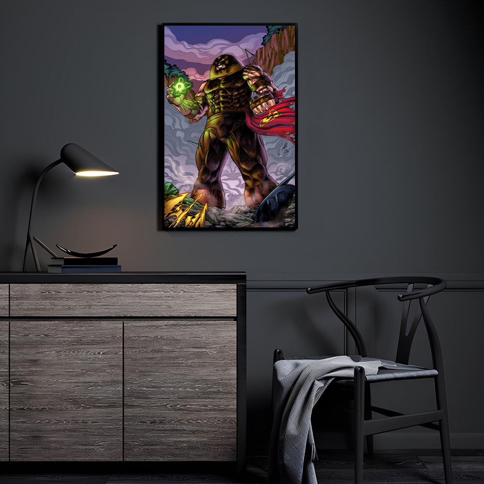 Juggernaut Vs Justice Wall Art