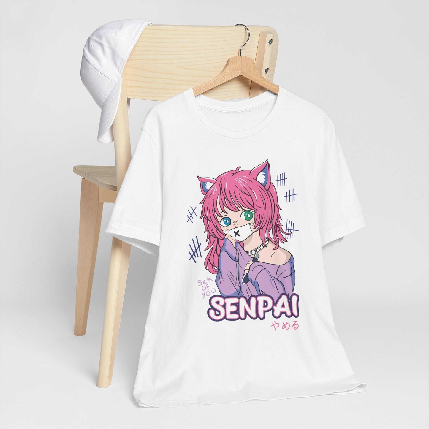 Senpai Cat Girl Shirt