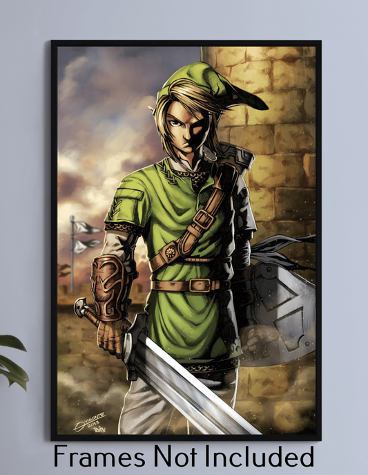 Hero of Time Wall Art