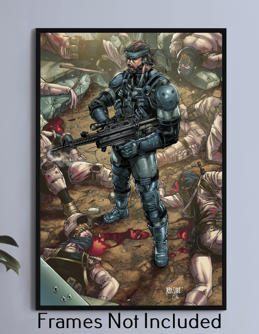 One Man Team Wall Art