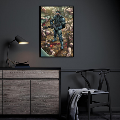 One Man Team Wall Art