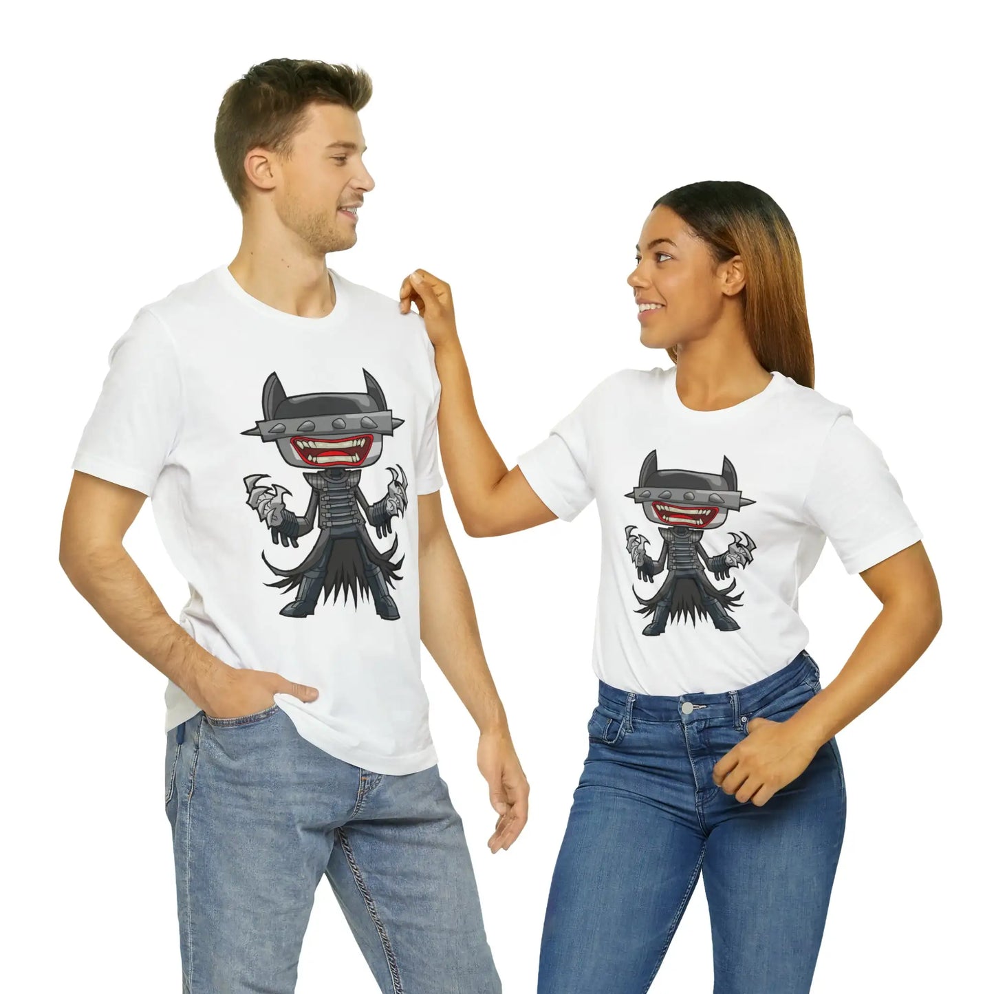 The Batman Who Laughs T-Shirt Cartoon Parody Tee Unisex For Men and Women