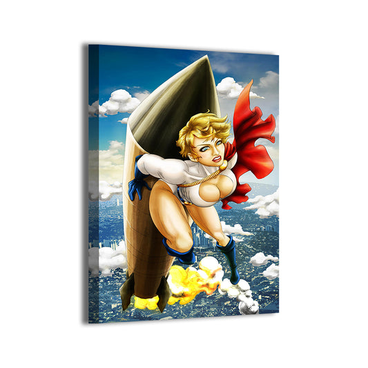 Power Girl Wall Art