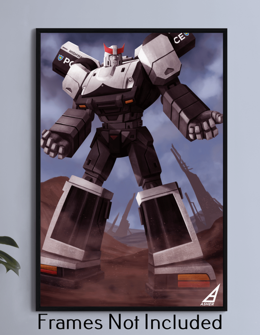 Cybernetic Enforcer Wall Art